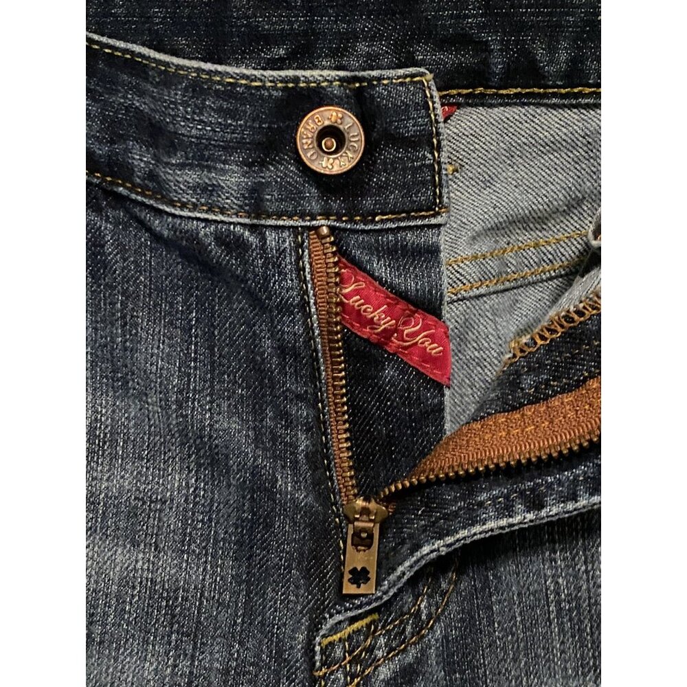 Lucky Brand Women's Classic Fit Blue Jeans Size 10 Reg Medium Wash Made In USA - Picture 13 of 15